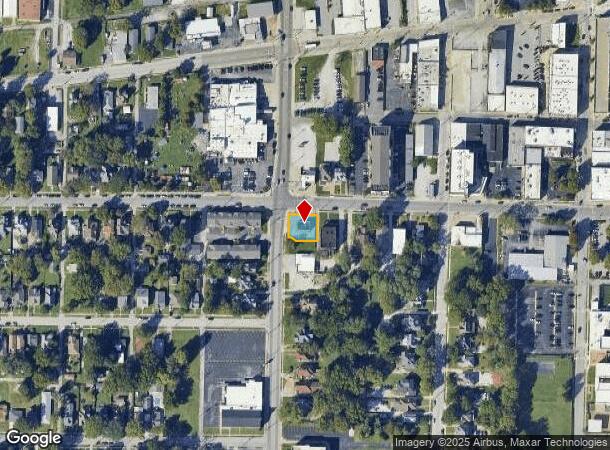 640 W Walnut St, Springfield, MO Parcel Map