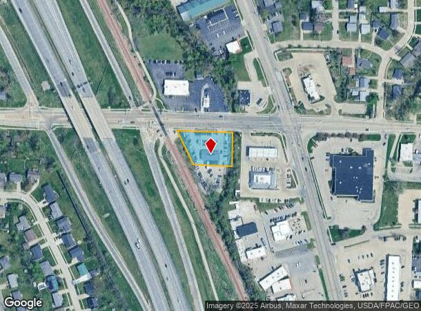  1945 42Nd St Ne, Cedar Rapids, IA Parcel Map