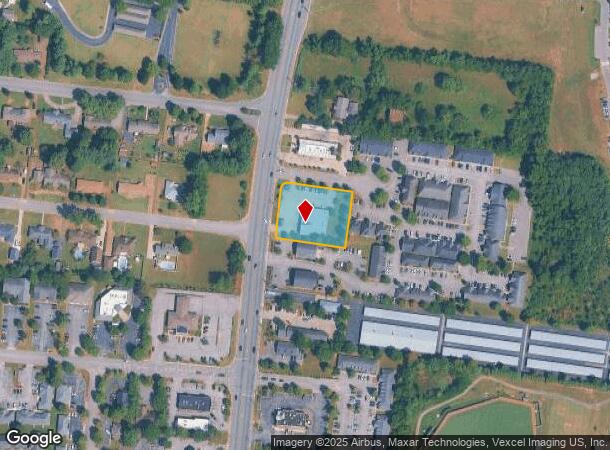 1910 Memorial Blvd, Murfreesboro, TN Parcel Map