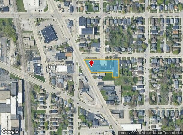 1841 Douglas Ave, Racine, WI Parcel Map