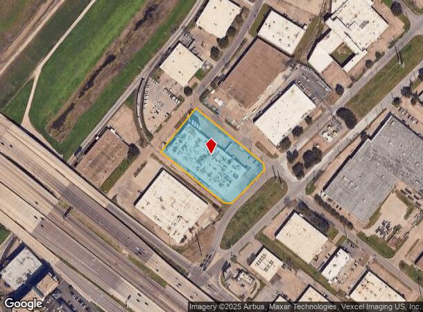 1141 Regal Row, Dallas, TX Parcel Map