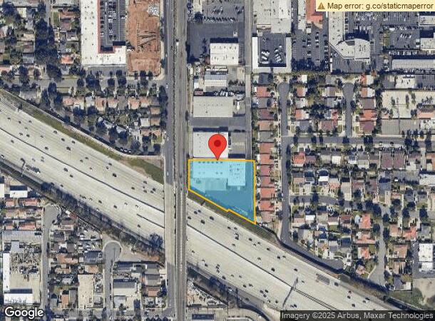  1124 E 17Th St, Santa Ana, CA Parcel Map