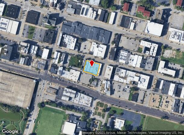  3108 Locust St, Saint Louis, MO Parcel Map