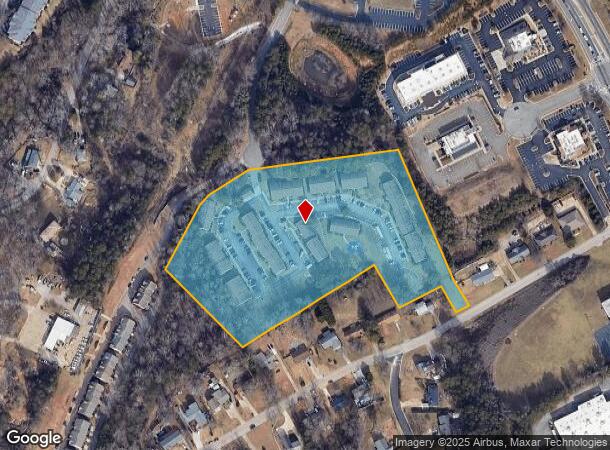 1360 Otila Dr, Gainesville, GA Parcel Map