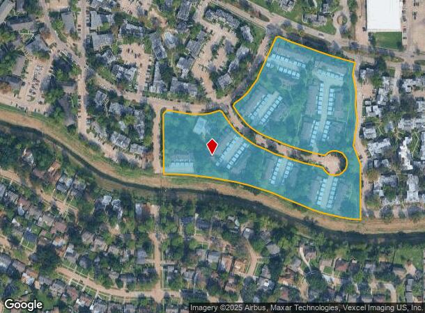 5867 Village Forest Ct, Houston, TX Parcel Map
