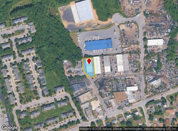  5600 Spring St, Clinton, MD Parcel Map