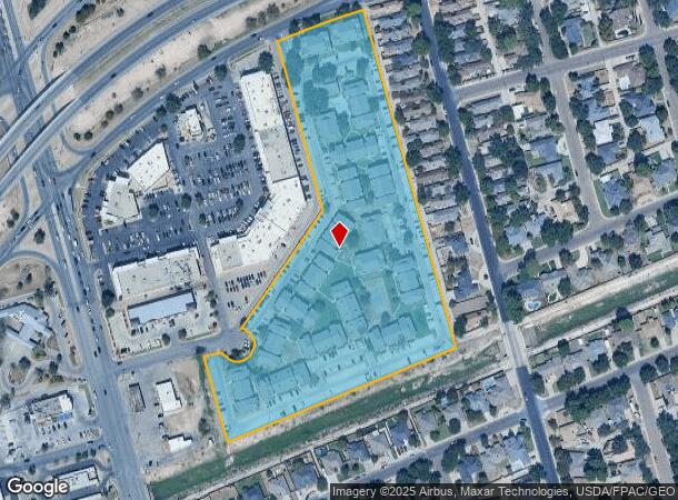  4301 Raleigh Ct, Midland, TX Parcel Map