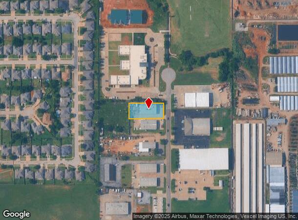 13919 N Harvey Ave, Edmond, OK Parcel Map