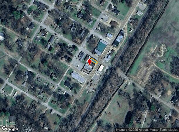  100 S Main St, Henning, TN Parcel Map