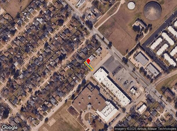  1819 Crestridge Dr, Mesquite, TX Parcel Map