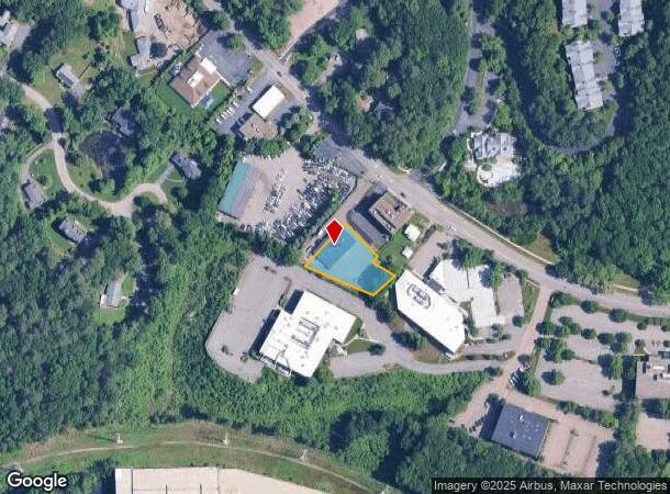1474 Main St, Waltham, MA Parcel Map