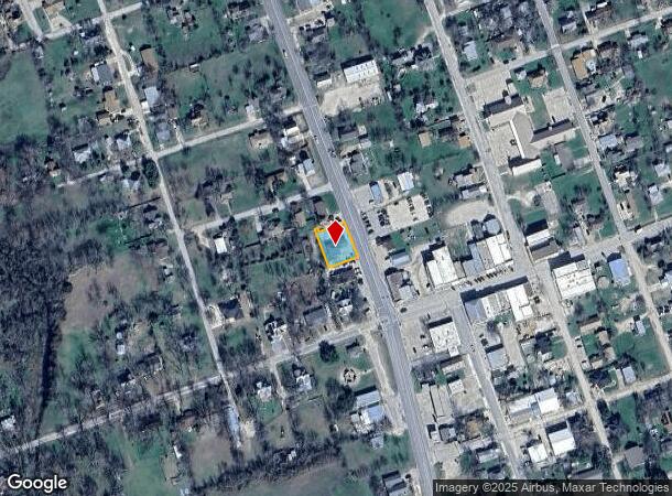 105 N Patterson Ave, Florence, TX Parcel Map