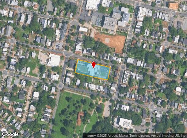  1409 V St Se, Washington, DC Parcel Map