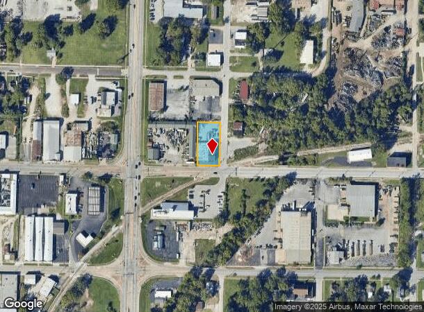  1501 W College St, Springfield, MO Parcel Map