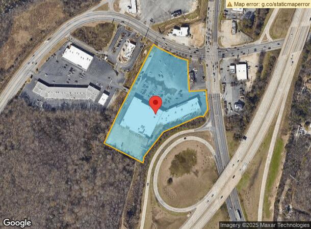  1410 Rocky Creek Rd, Macon, GA Parcel Map