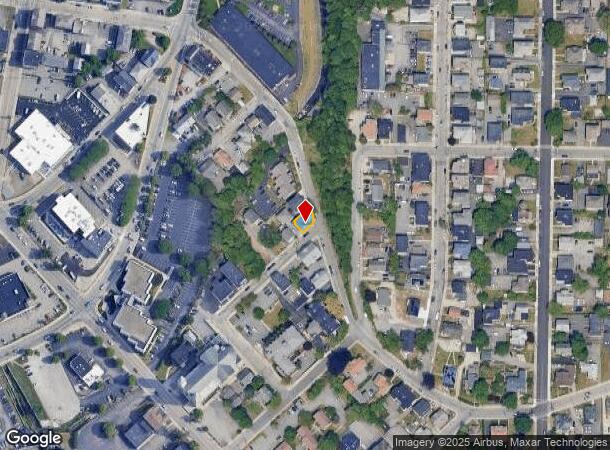  125 Elm St, Woonsocket, RI Parcel Map
