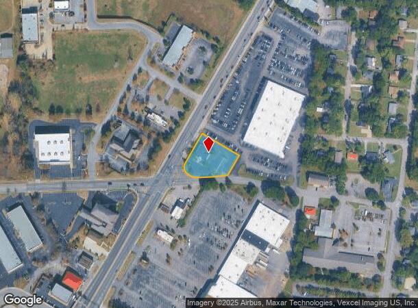  802 Memorial Blvd, Murfreesboro, TN Parcel Map