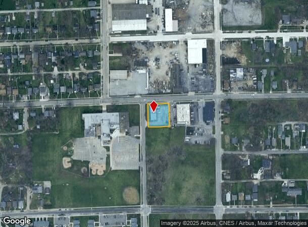  1915 Edsall Ave, Fort Wayne, IN Parcel Map