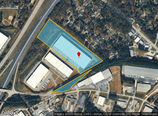  350 Old Laurens Rd, Simpsonville, SC Parcel Map