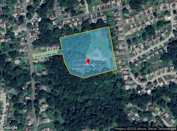  200 Penn School Dr, Verona, PA Parcel Map