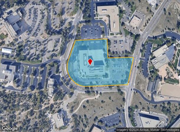  5555 Tech Center Dr, Colorado Springs, CO Parcel Map