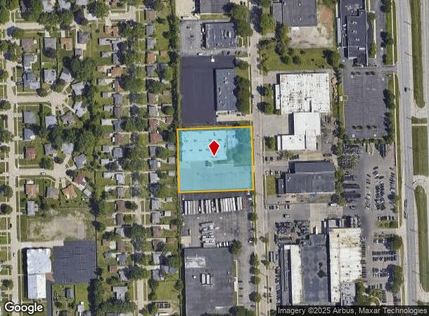  23247 Pinewood St, Warren, MI Parcel Map