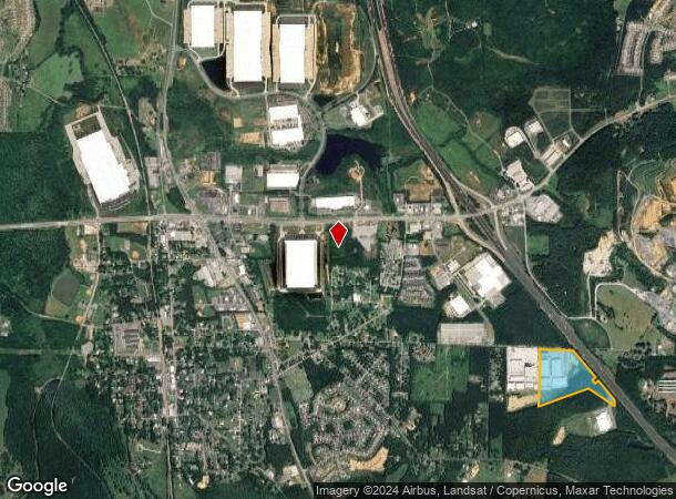  900 Martin Luther King Dr, Adairsville, GA Parcel Map