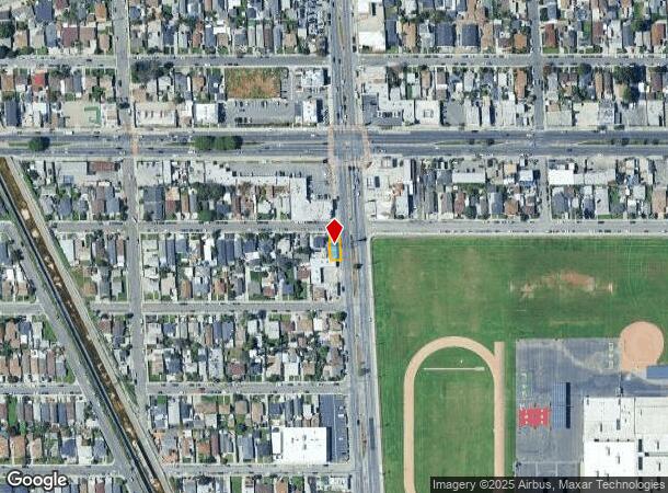  911 N Wilmington Ave, Compton, CA Parcel Map