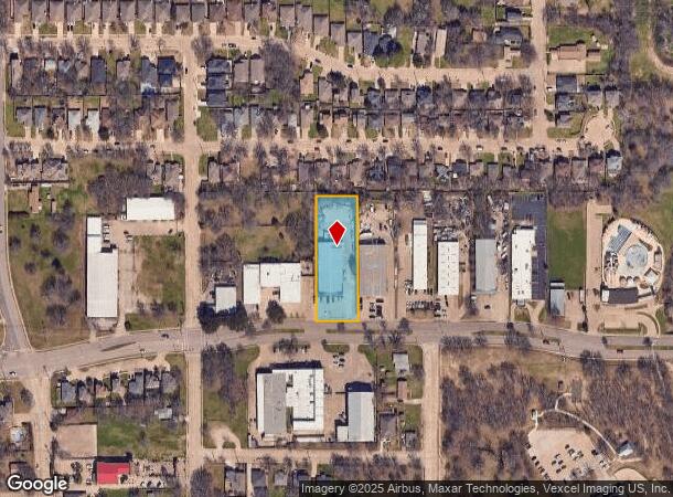 3831 Conflans Rd, Irving, TX Parcel Map