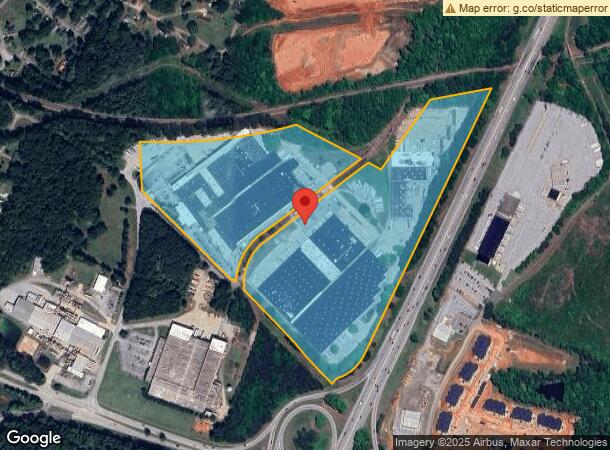  1101 Syphrit Rd, Wellford, SC Parcel Map