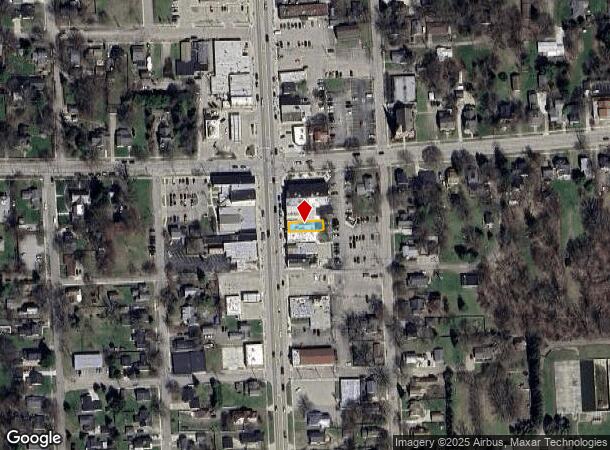  129 S Main St, Almont, MI Parcel Map
