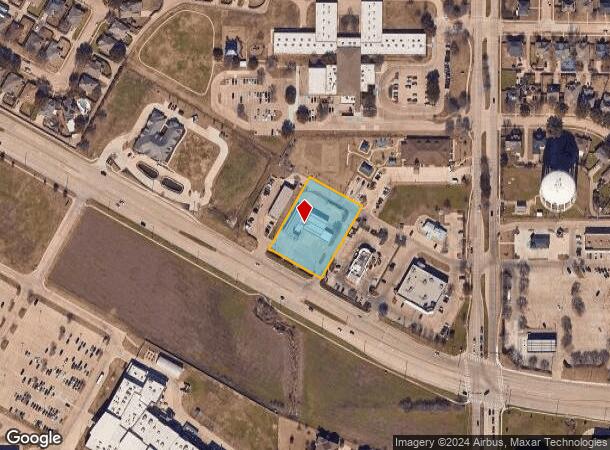  1111 Flower Mound Rd, Flower Mound, TX Parcel Map