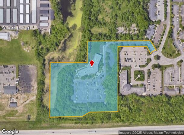 2600 Professional Dr, Okemos, MI Parcel Map