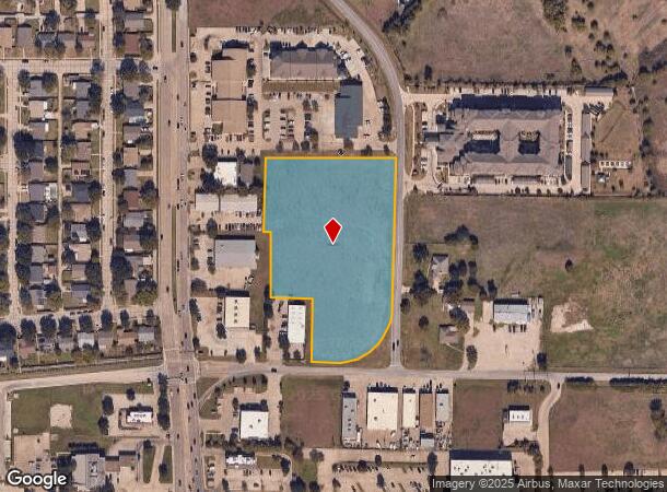  5610 Big A Rd, Rowlett, TX Parcel Map