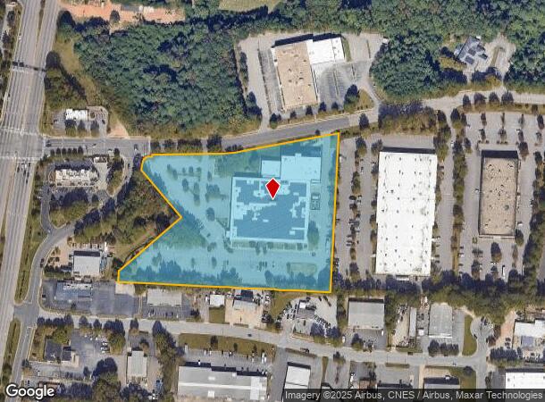  321 Chapanoke Rd, Raleigh, NC Parcel Map