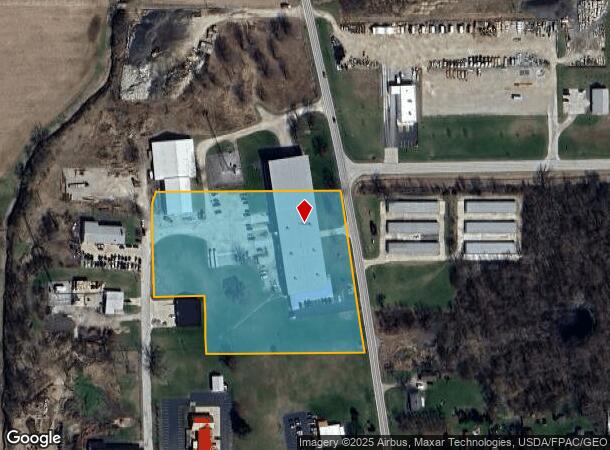  201 N Main St, New London, OH Parcel Map