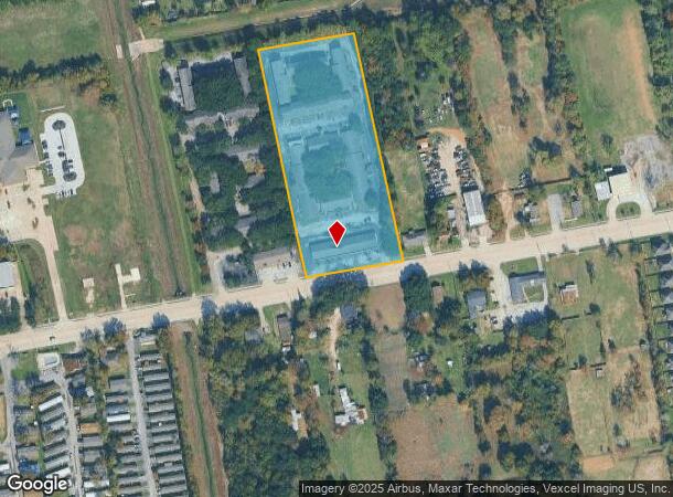 605 Massey Tompkins Rd, Baytown, TX Parcel Map