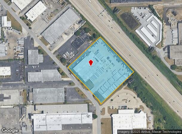  9809 Industrial Dr, Bridgeview, IL Parcel Map