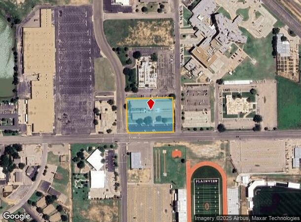  2510 W 24Th St, Plainview, TX Parcel Map