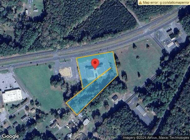  2543 Lankford Hwy, Exmore, VA Parcel Map