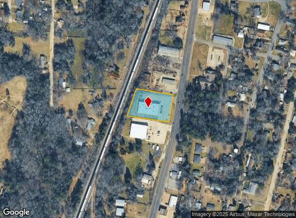  602 S Commerce St, Overton, TX Parcel Map