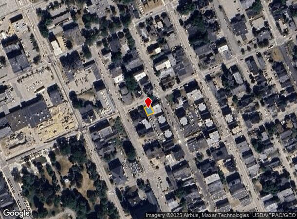  91 Pine St, Lewiston, ME Parcel Map