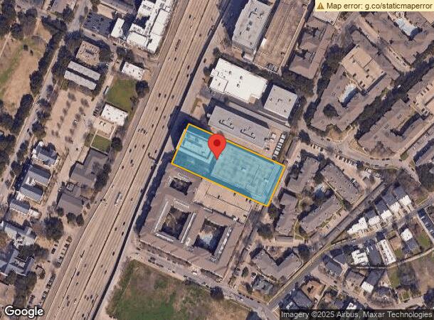  4040 N Central Expy, Dallas, TX Parcel Map