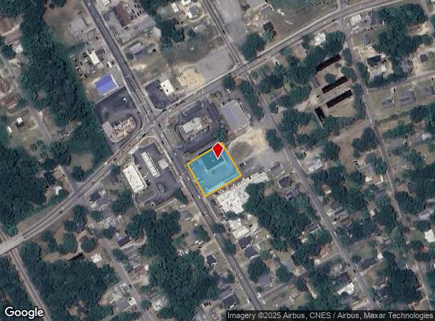 532 W Hamlet Ave, Hamlet, NC Parcel Map