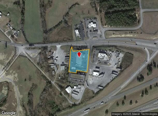 50 Speedway Ln, Bulls Gap, TN Parcel Map