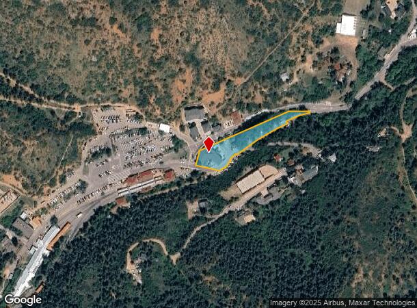 444 Ruxton Ave, Manitou Springs, CO Parcel Map