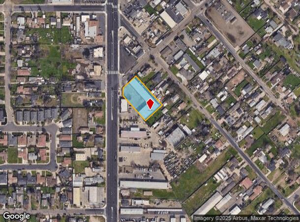 912 W F St, Turlock, CA Parcel Map