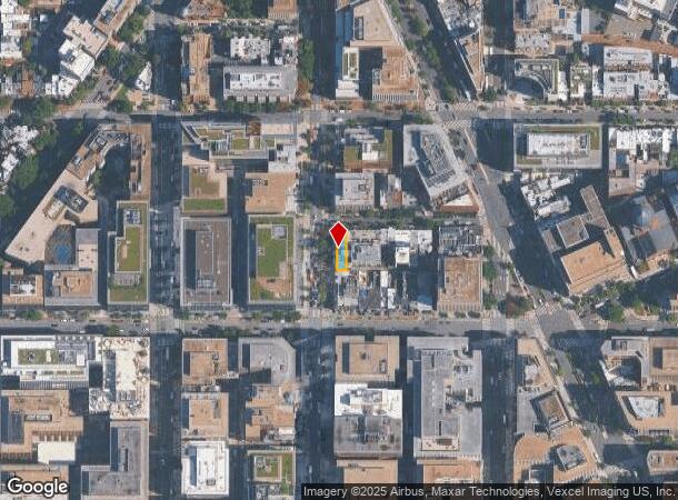  1215 19Th St Nw, Washington, DC Parcel Map