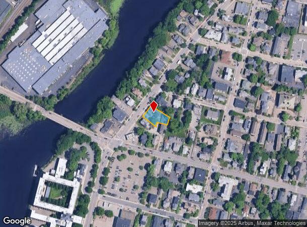  138 Crescent St, Waltham, MA Parcel Map