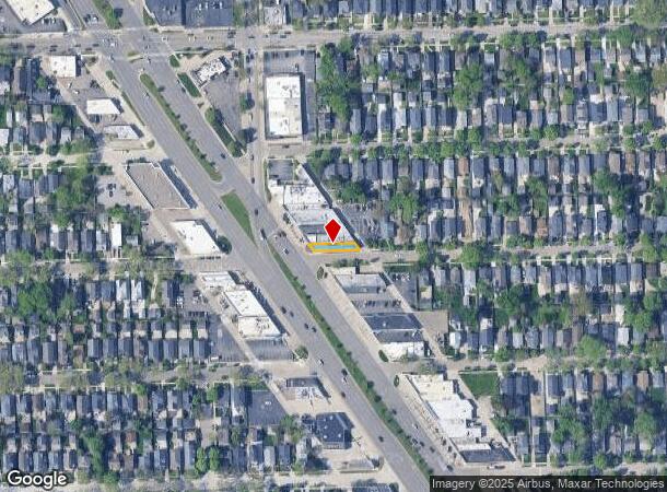 33802 Woodward Ave, Birmingham, MI Parcel Map